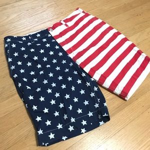 Bonobos Men's USA American Flag Shorts 4th of July